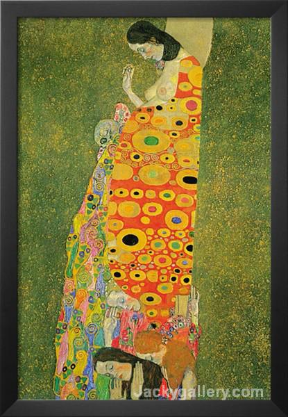 Abandoned Hope by Gustav Klimt paintings reproduction